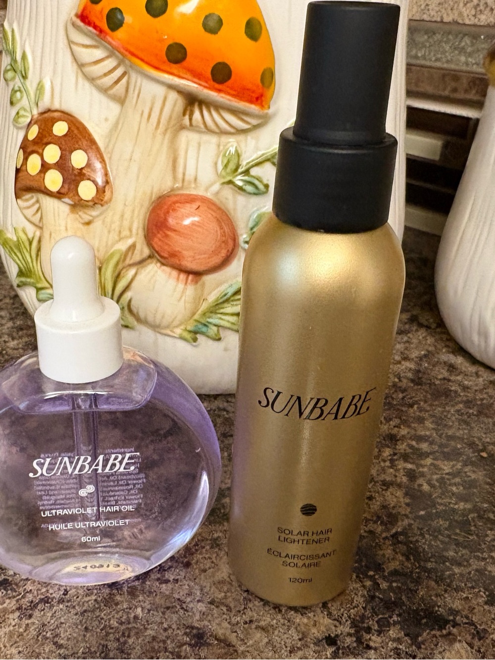 Gold Solar Hair Lightener PLUS Ultraviolet Hair Oil